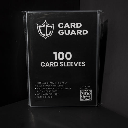 cardguard premium card sleeves Sports Sleeves, 100 Count, Clear thick memorabilia trading cards Protect your cards like